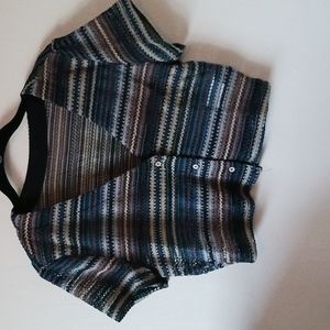 COPY - 90s style open weave crop top